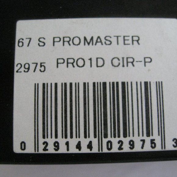 Promaster Digital Circular Polarizing Filter - 67mm Made in Japan in Case - Picture 5 of 10